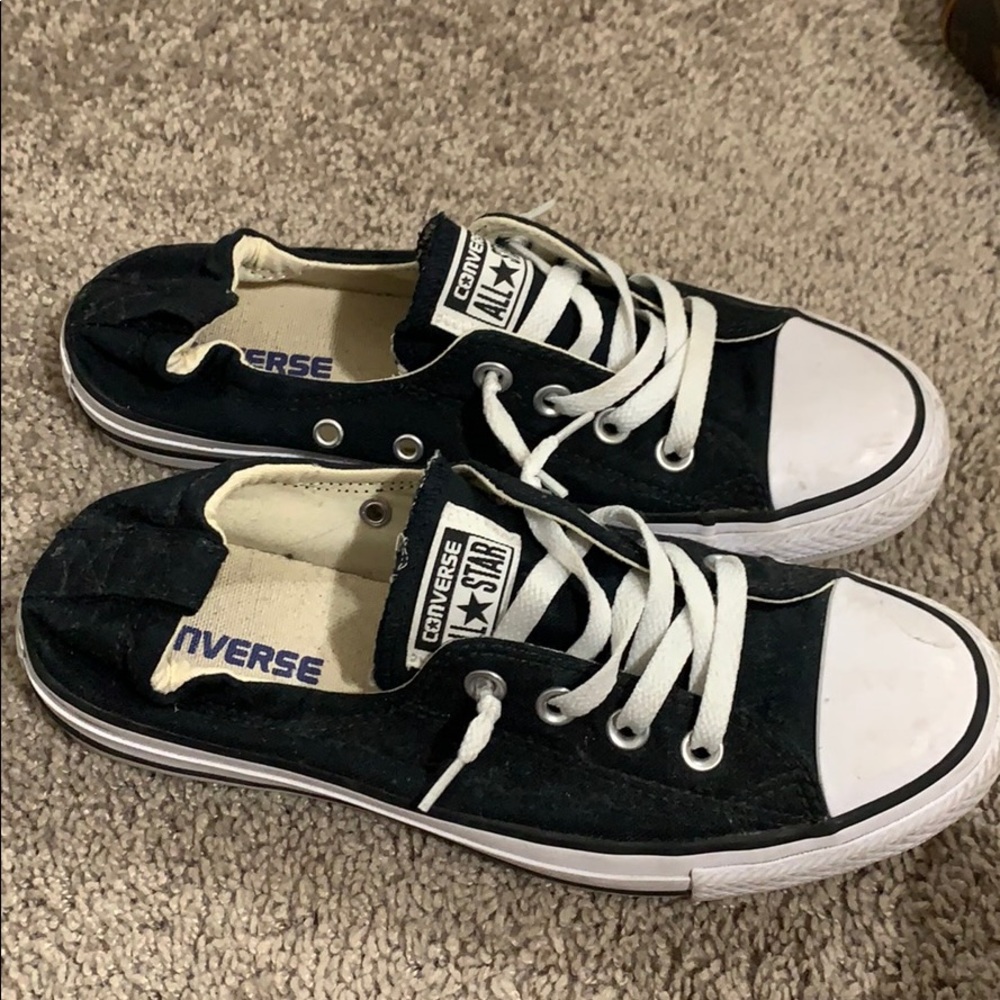 Slip on black converse